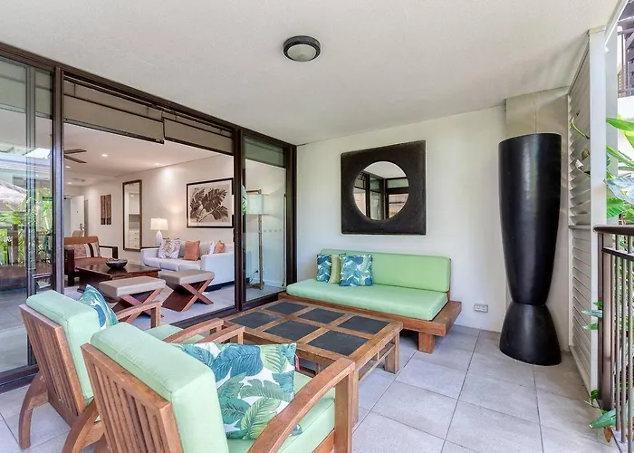 Poolside At Temple Resort - A Lush Tropical Escape