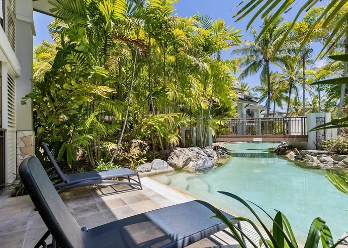 \'The Palms\' Swim-Out Comfort Meets Tropical Charm